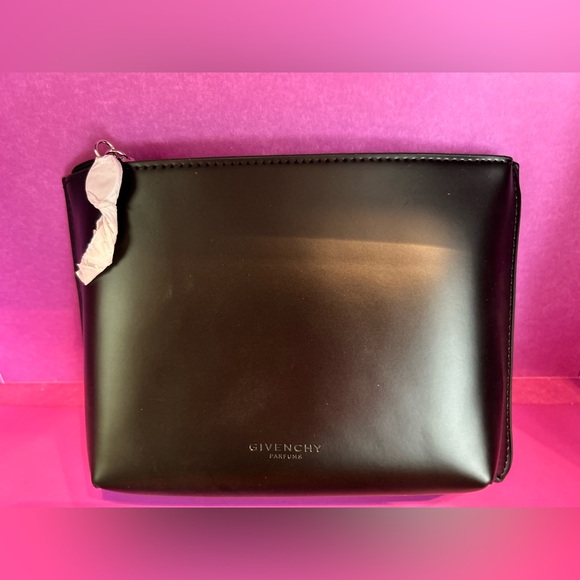 Givenchy Black Leather Pouch - Picture 1 of 3